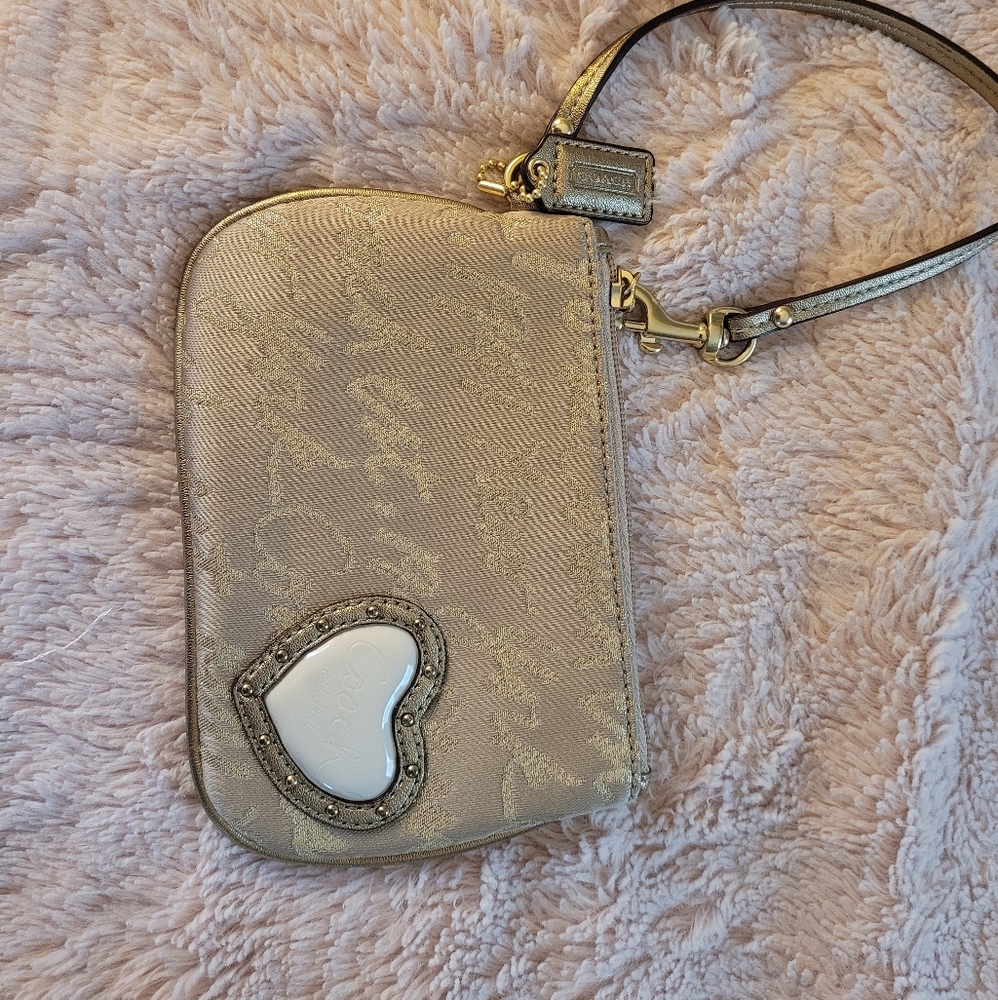 Coach wristlet